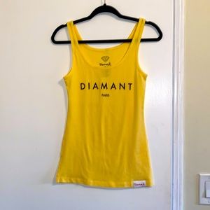 Diamond Supply Co. “Diamant” Paris tank top